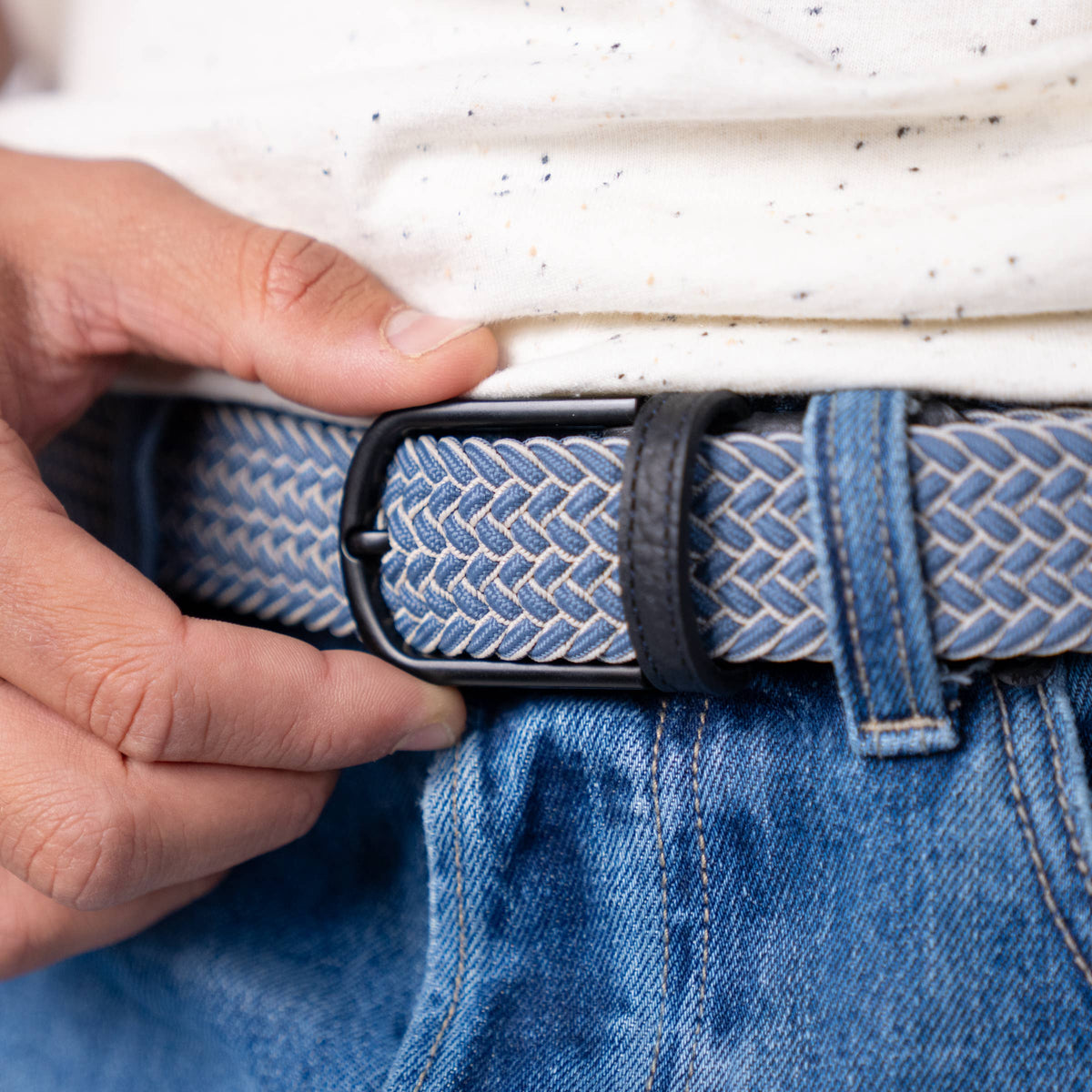 BillyBelt Elastischer Flechtgürtel Chicago