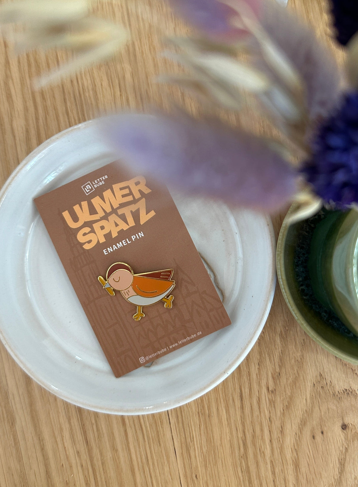 Letterbube Ulmer Spatz PIN