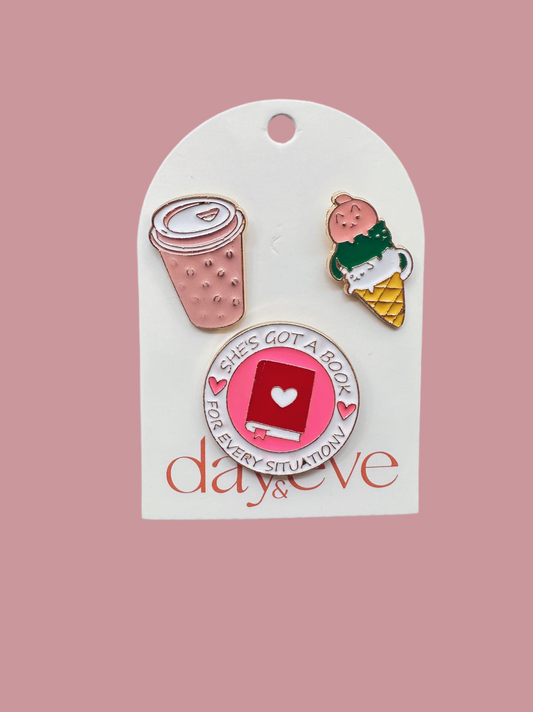 Day & Eve Pin 3erSet
