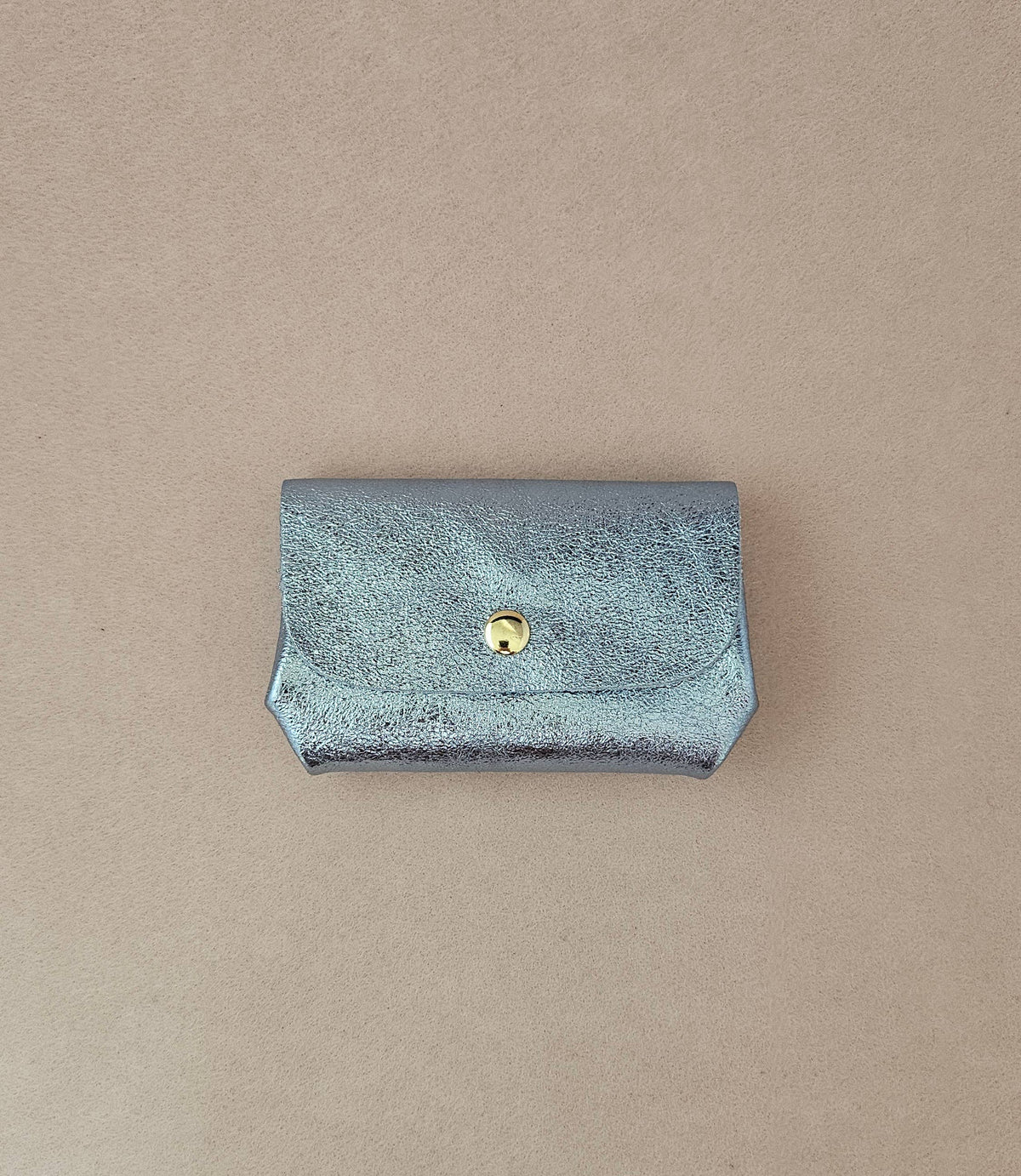 Leder-Geldbörse mit drei Fächern und Sortierer