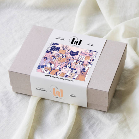 »Fight Today for a Better Tomorrow« Puzzle | Notietzblock