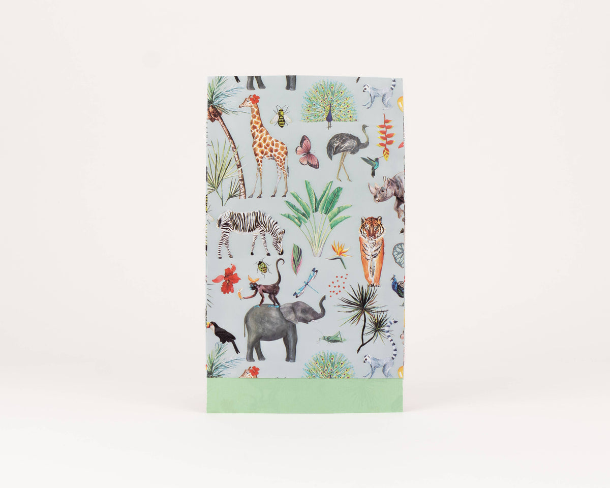 LiebevollVerpackt Geschenktüte Tierreich