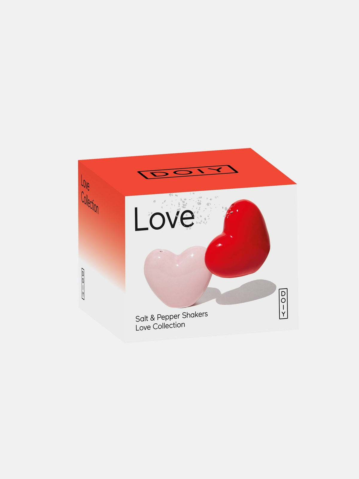 DOIY Salz- und Pfefferstreuer „Love“