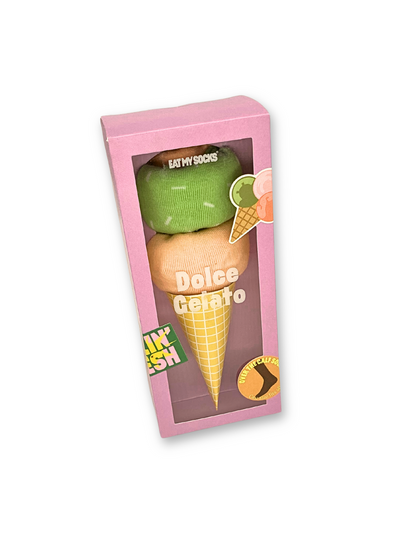 EAT MY SOCKS Geschenksocken „Dolce Gelato“