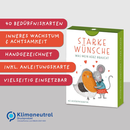 Rüsselfuchs „Starke Wünsche“ Bedürfniskarten für Kinder