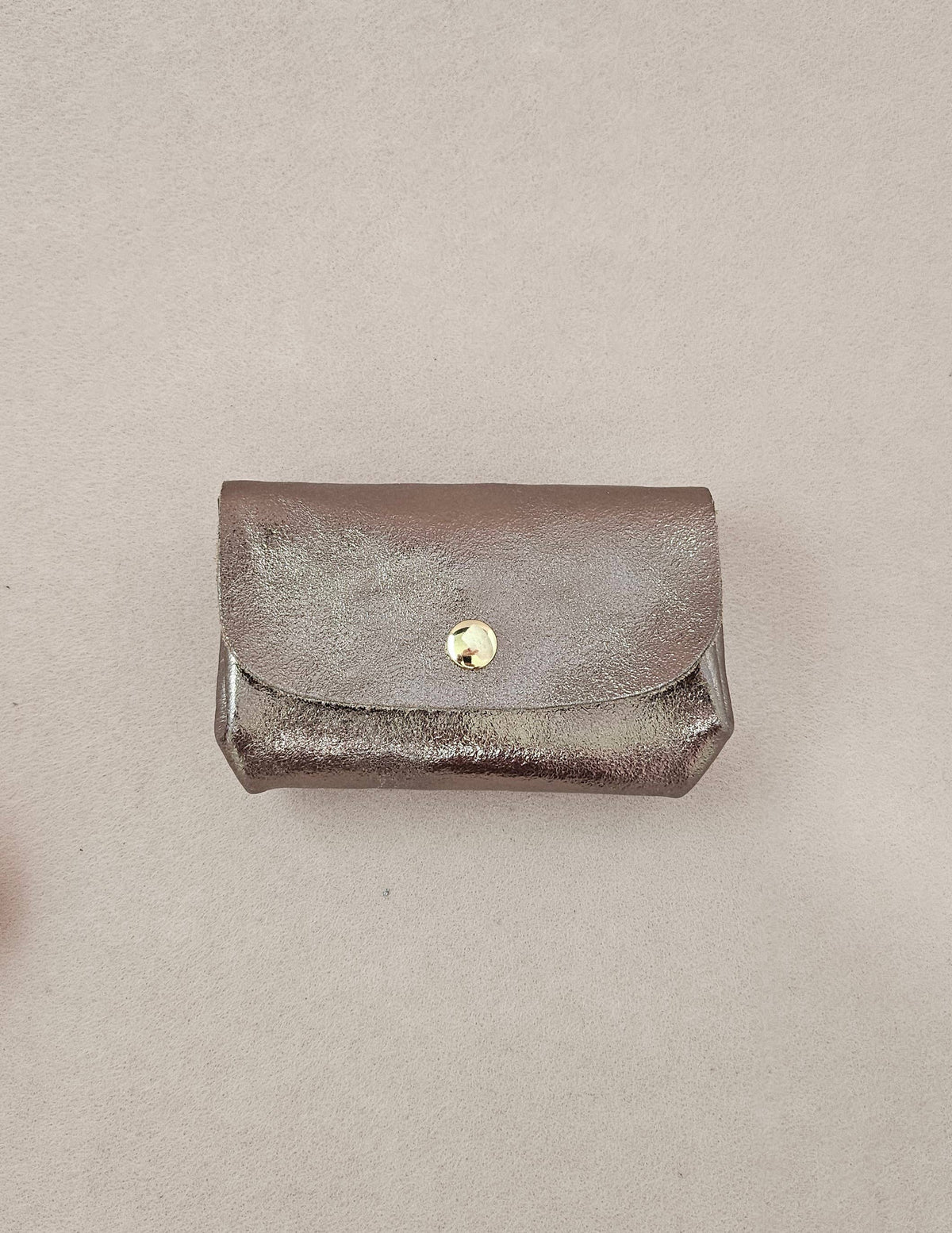 Leder-Geldbörse mit drei Fächern und Sortierer