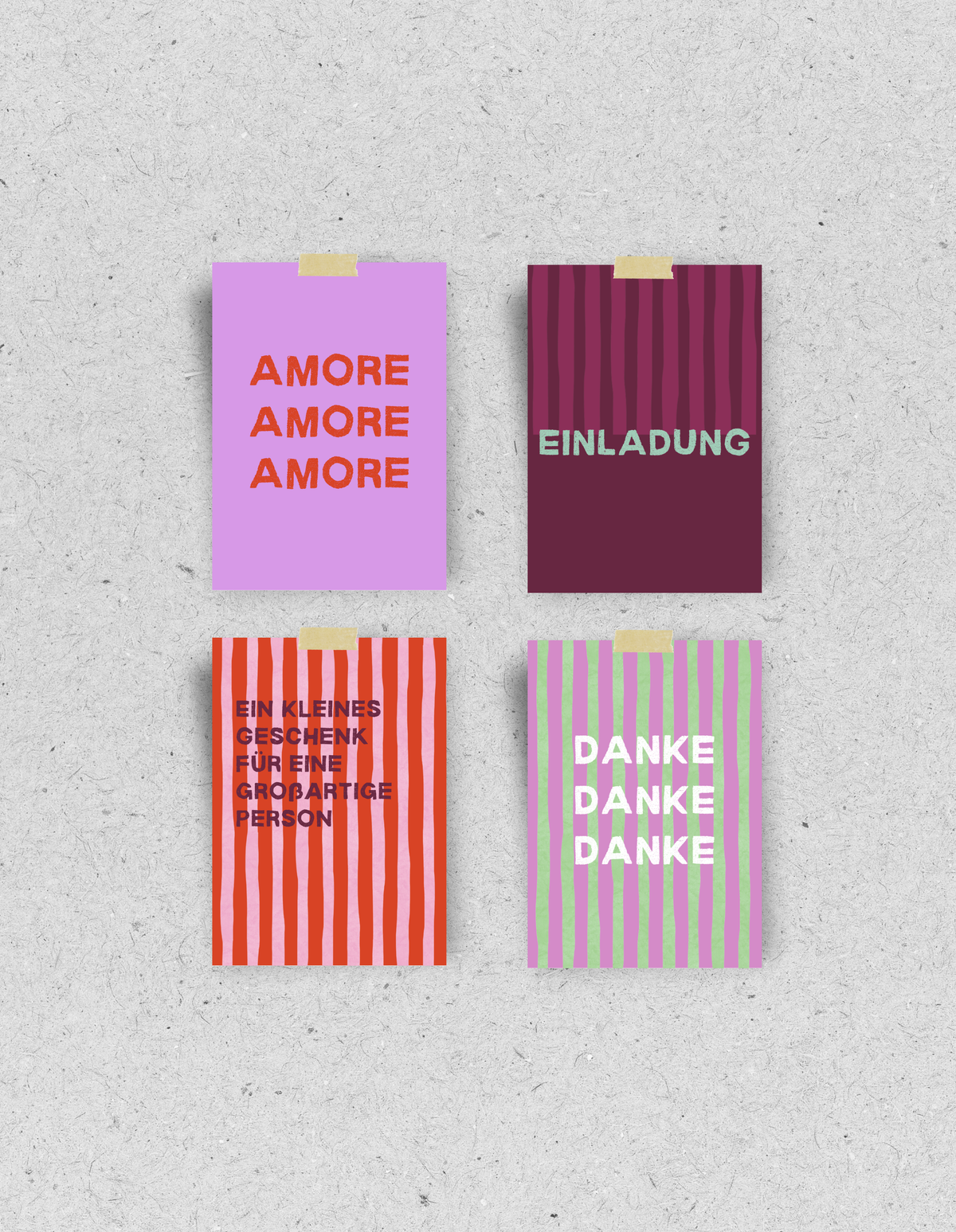 Postkarte "Amore"
