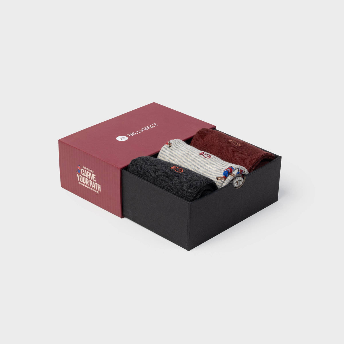 BillyBelt Herrensocken-Set - Gestalte deinen Weg