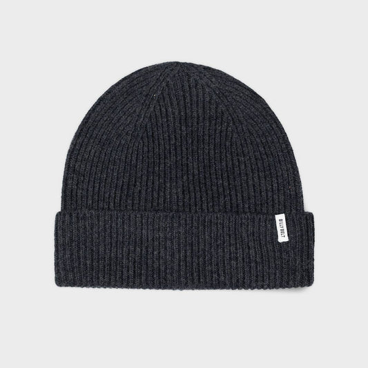 BillyBelt Beanie aus Lammwolle - Dunkelgrau
