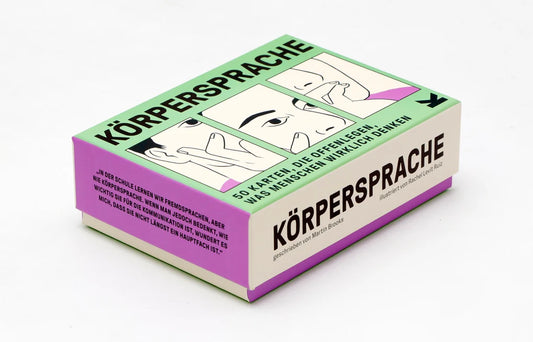 Laurence King Wissenskarten „Körpersprache“