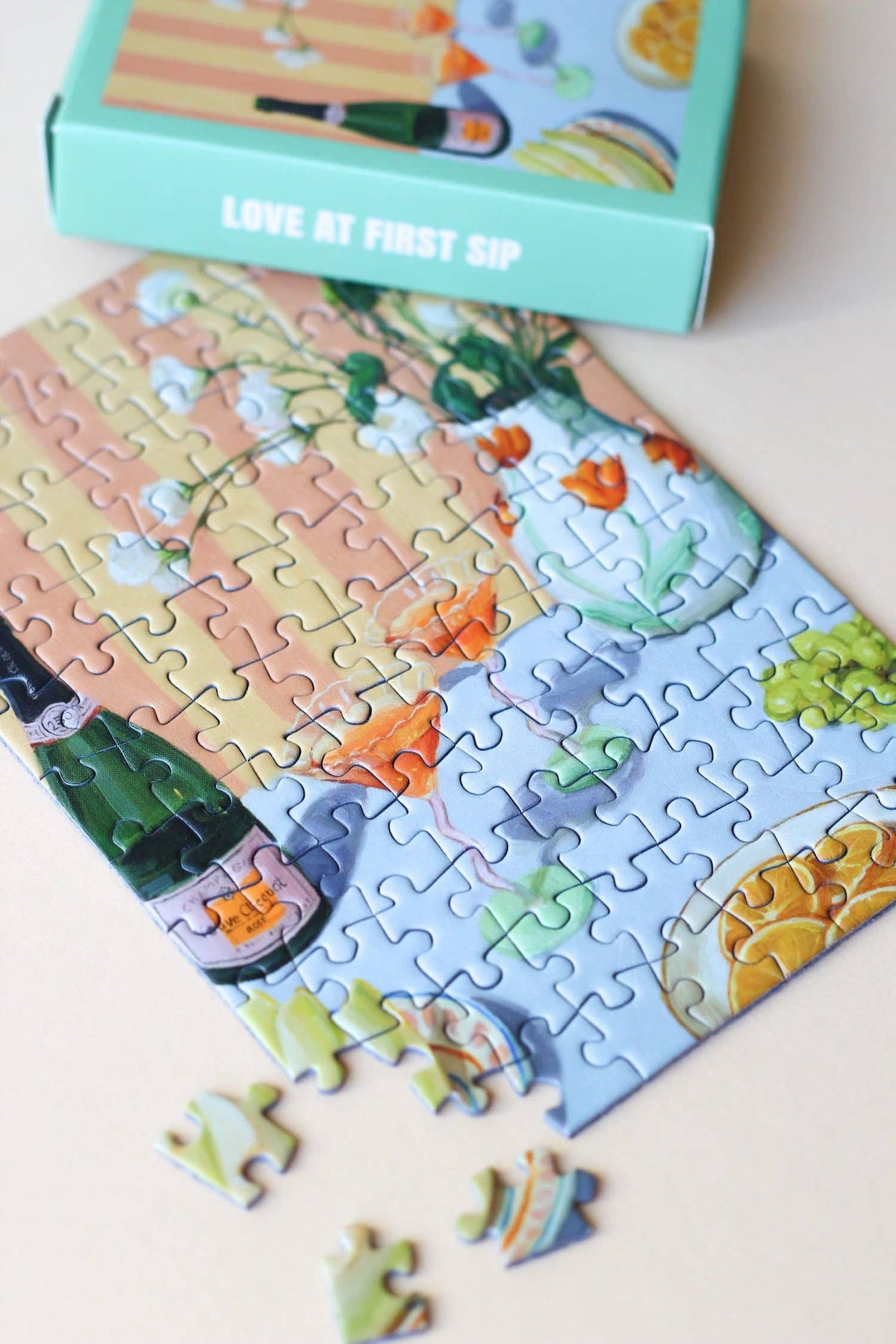 Mini-Puzzle Love at First Sip, 99 Teile