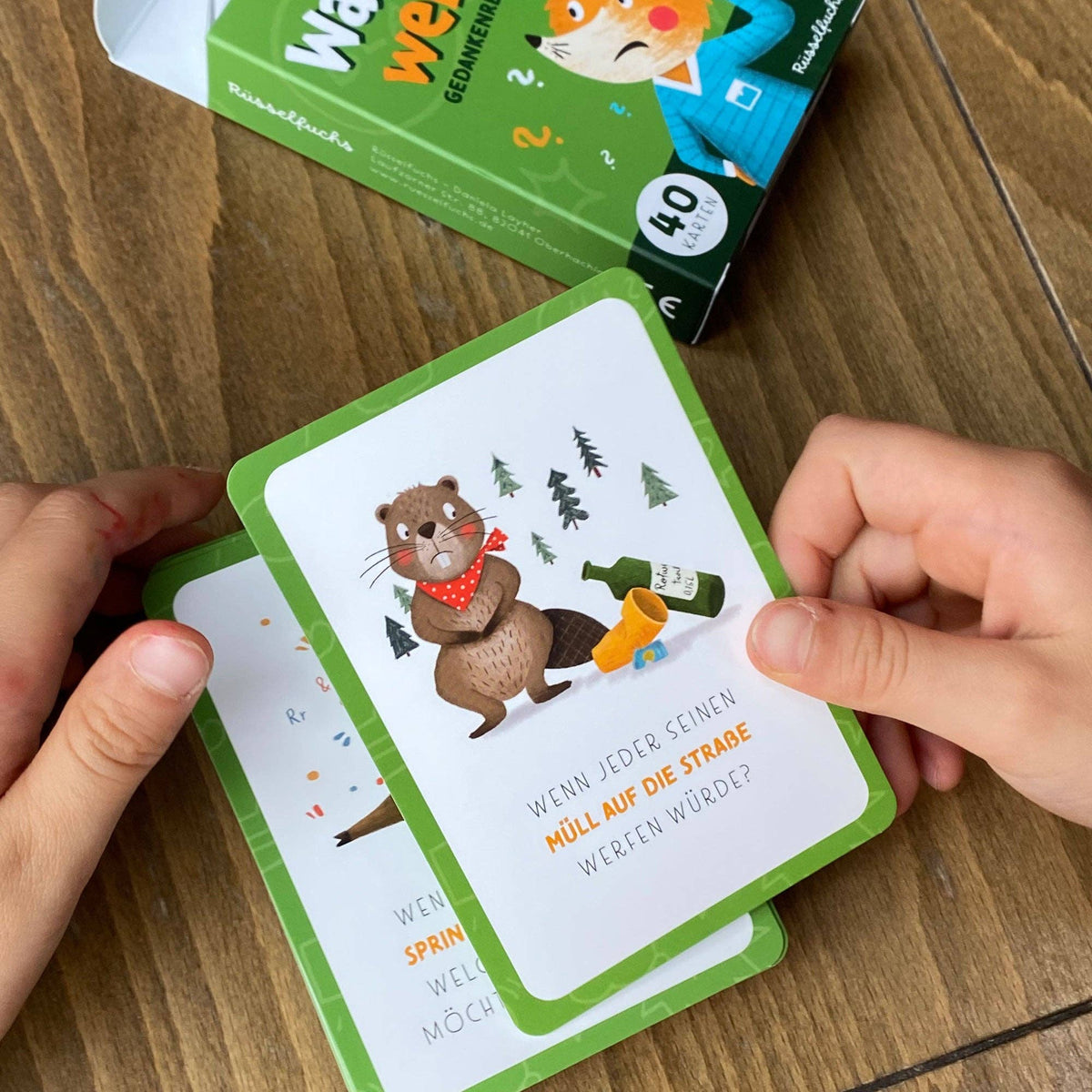 Was wäre wenn ...? Kartenspiel | Gedankenreisen für Kinder