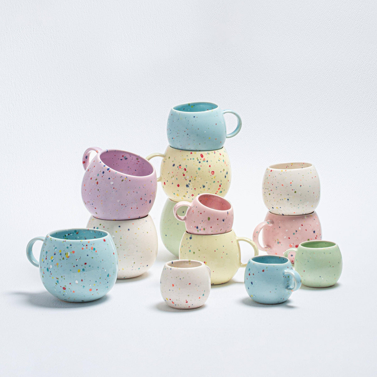 Egg Back Home „New Party“ Ball Tasse, 250 ml, Gelb