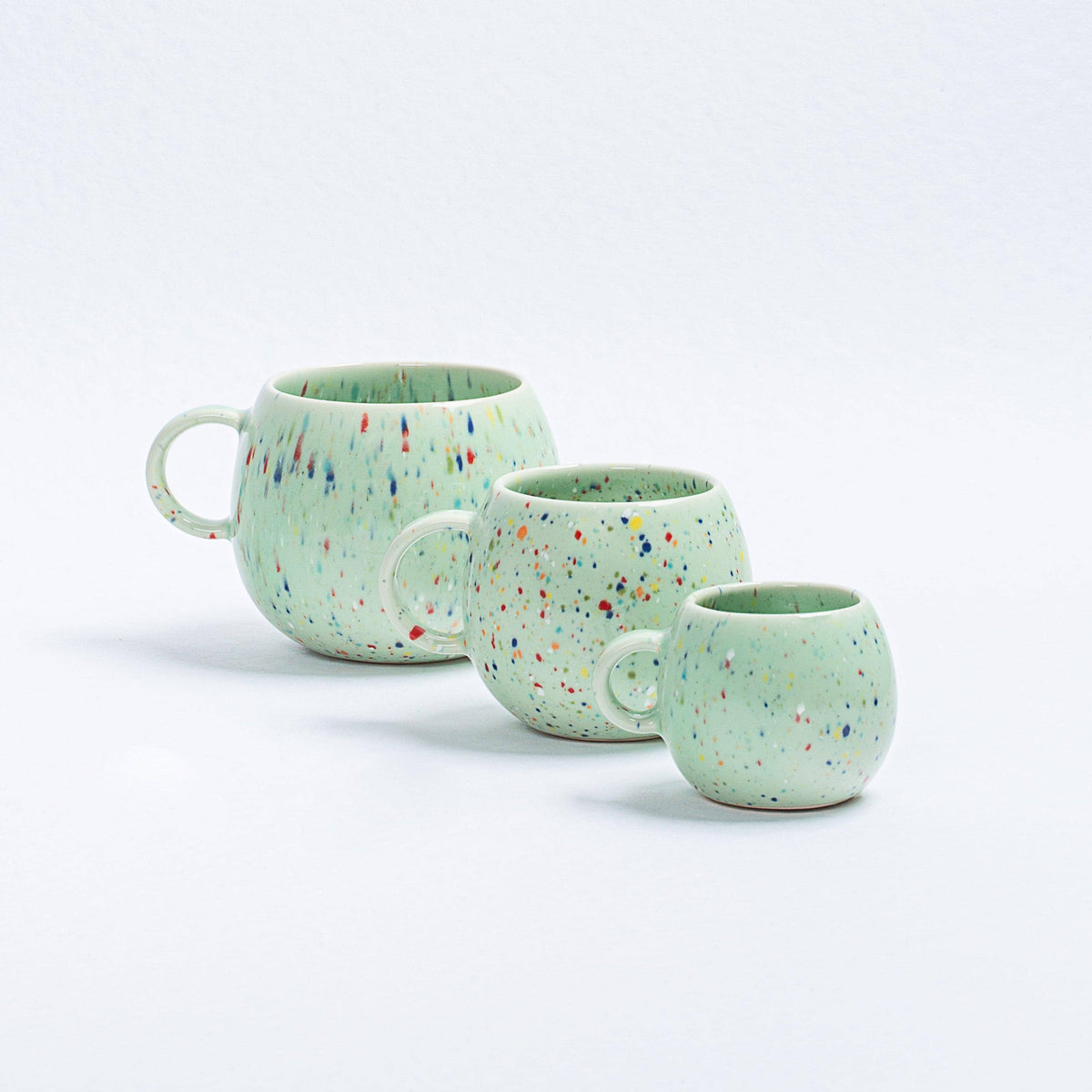 Egg Back Home „New Party“ Ball Tasse, 250 ml, Grün