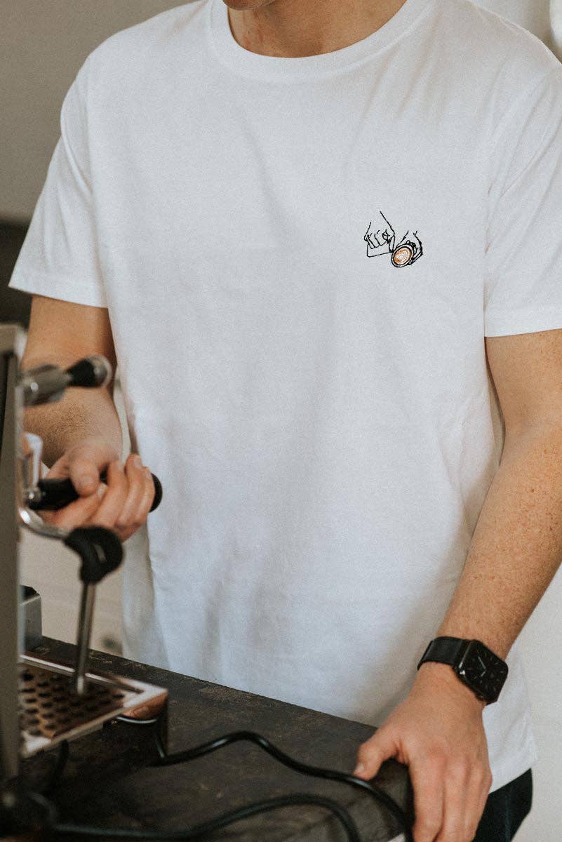 Fashion Drink Organic Bio Shirt „Latte Art“