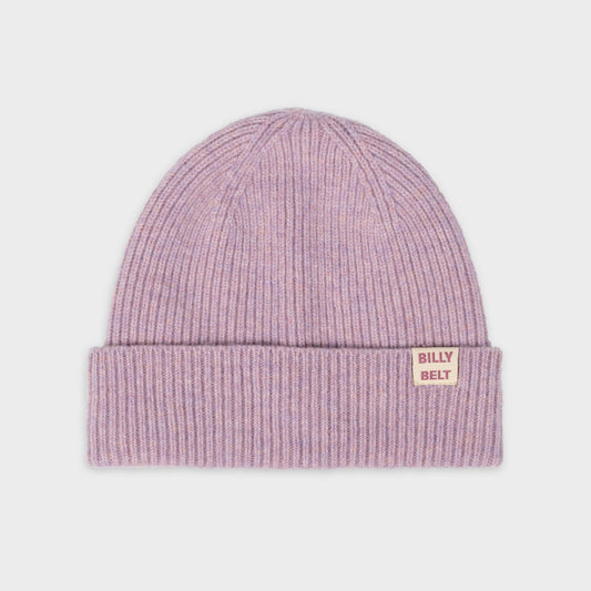 BillyBelt Beanie aus Lammwolle - Violett
