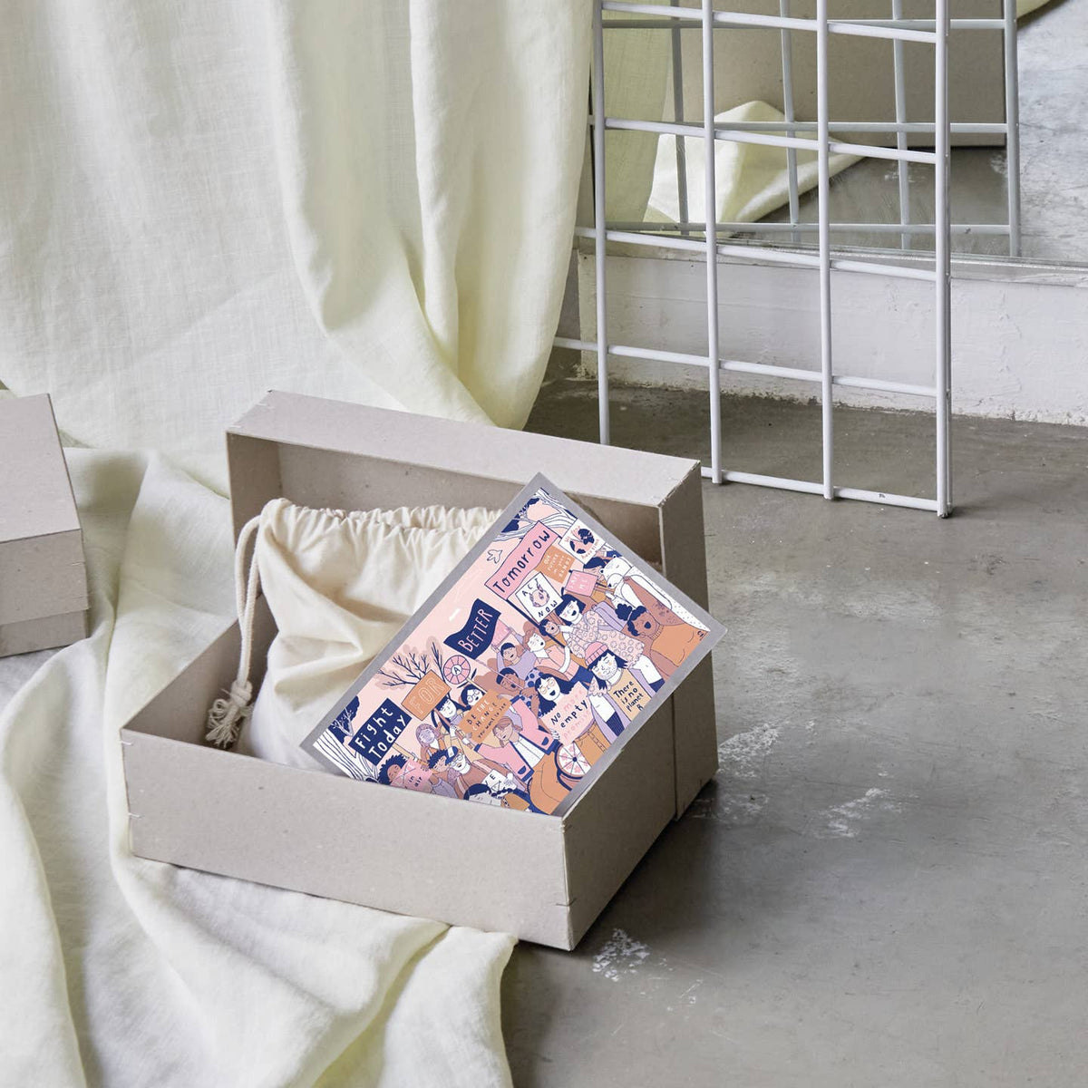 »Fight Today for a Better Tomorrow« Puzzle |   Notietzblock