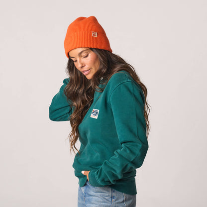 BillyBellt Beanie aus Lammwolle - Orange