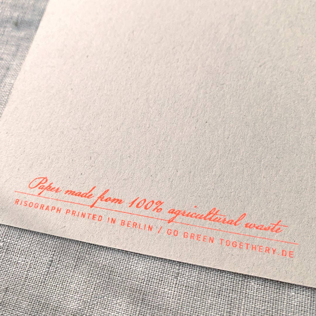 Postkarte / Esel / Party time!
