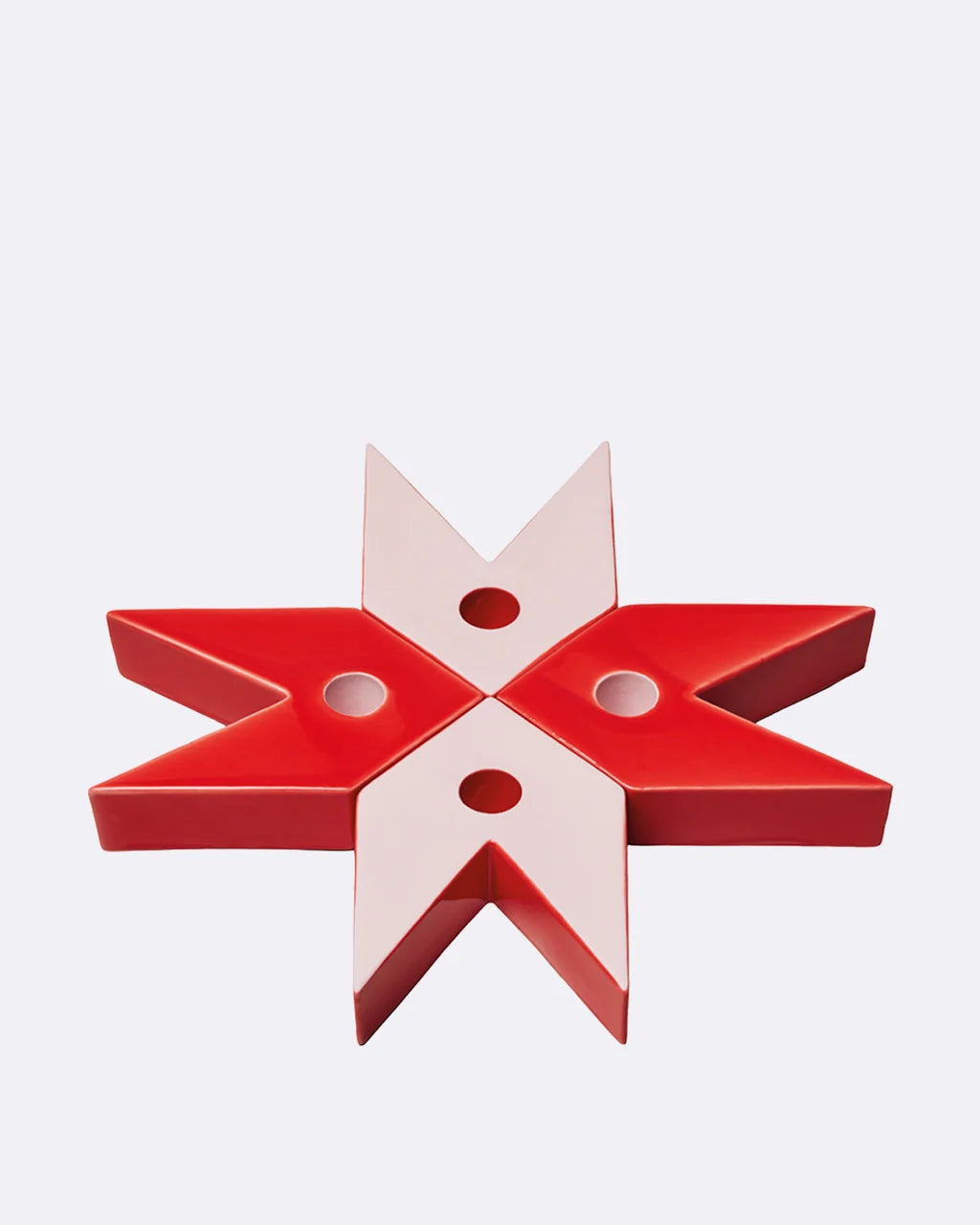 ChicMic Kerzenhalter Stern - red & rose