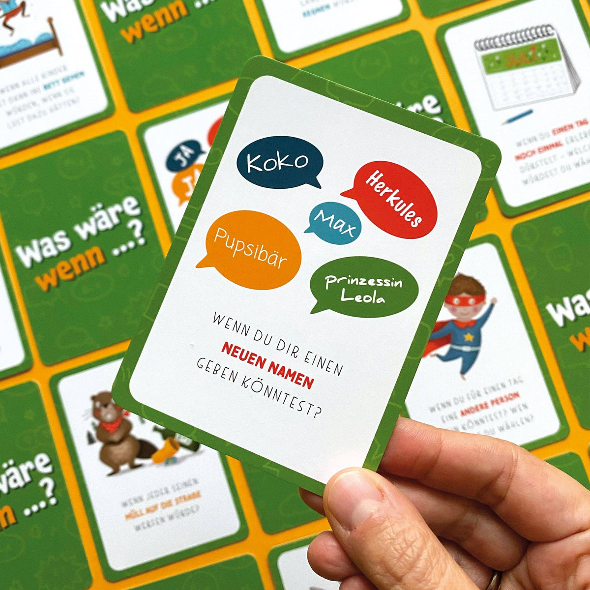 Was wäre wenn ...? Kartenspiel | Gedankenreisen für Kinder
