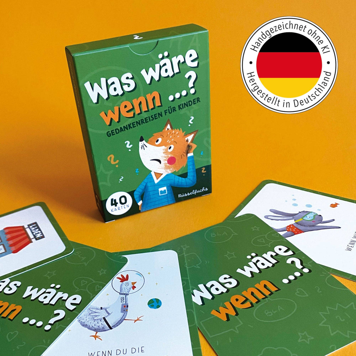 Was wäre wenn ...? Kartenspiel | Gedankenreisen für Kinder