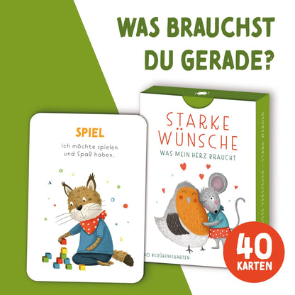 Rüsselfuchs „Starke Wünsche“ Bedürfniskarten für Kinder