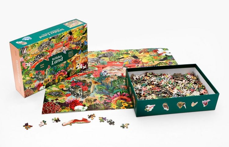 Laurence King Puzzle „Wildes Land“ 1000pc