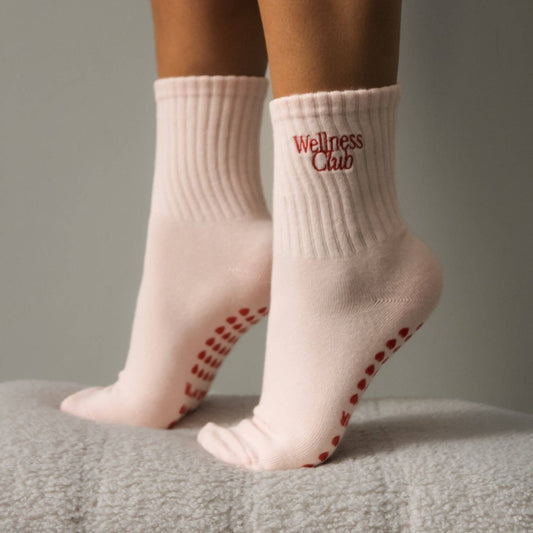 BazaarNoir Grip Socken  "Wellness Club"