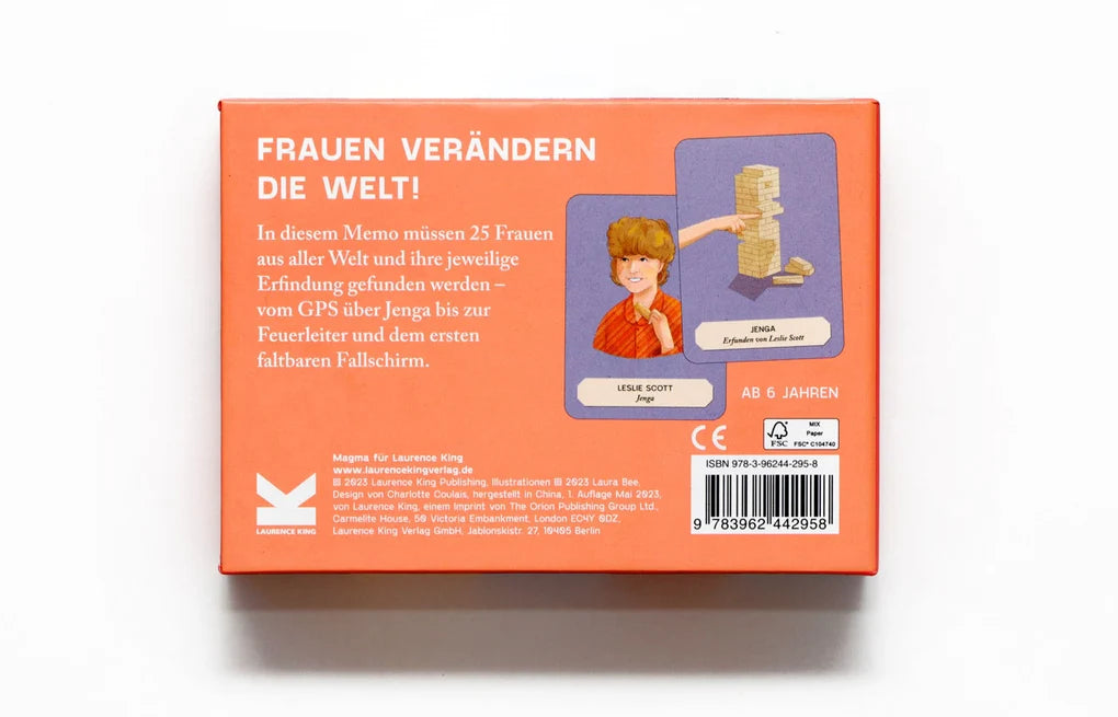 Laurence King Memory „Geniale Frauen“