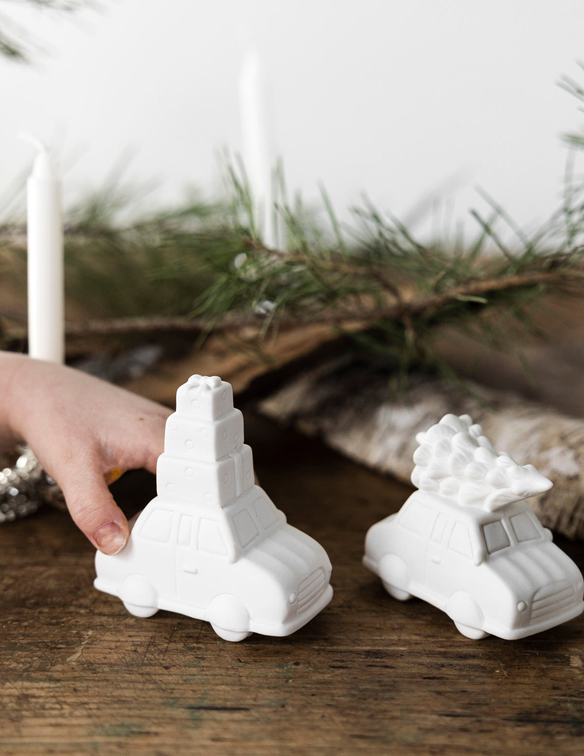 Storefactory Weihnachtsdekoration Auto/Geschenke „Hjulstad“