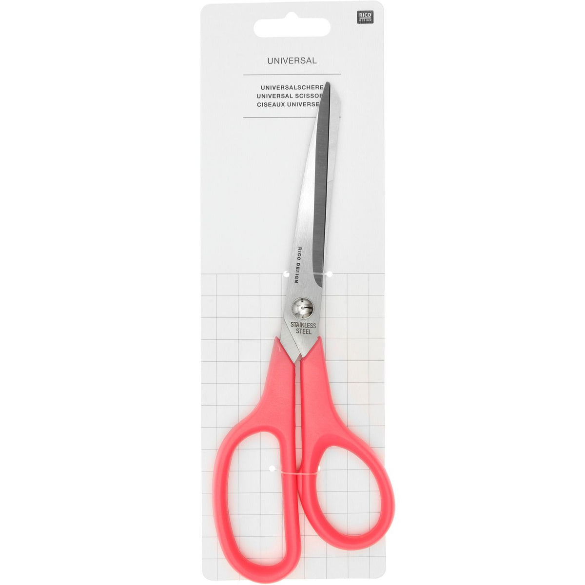 RicoDesign Universalschere neonpink 22,9cm