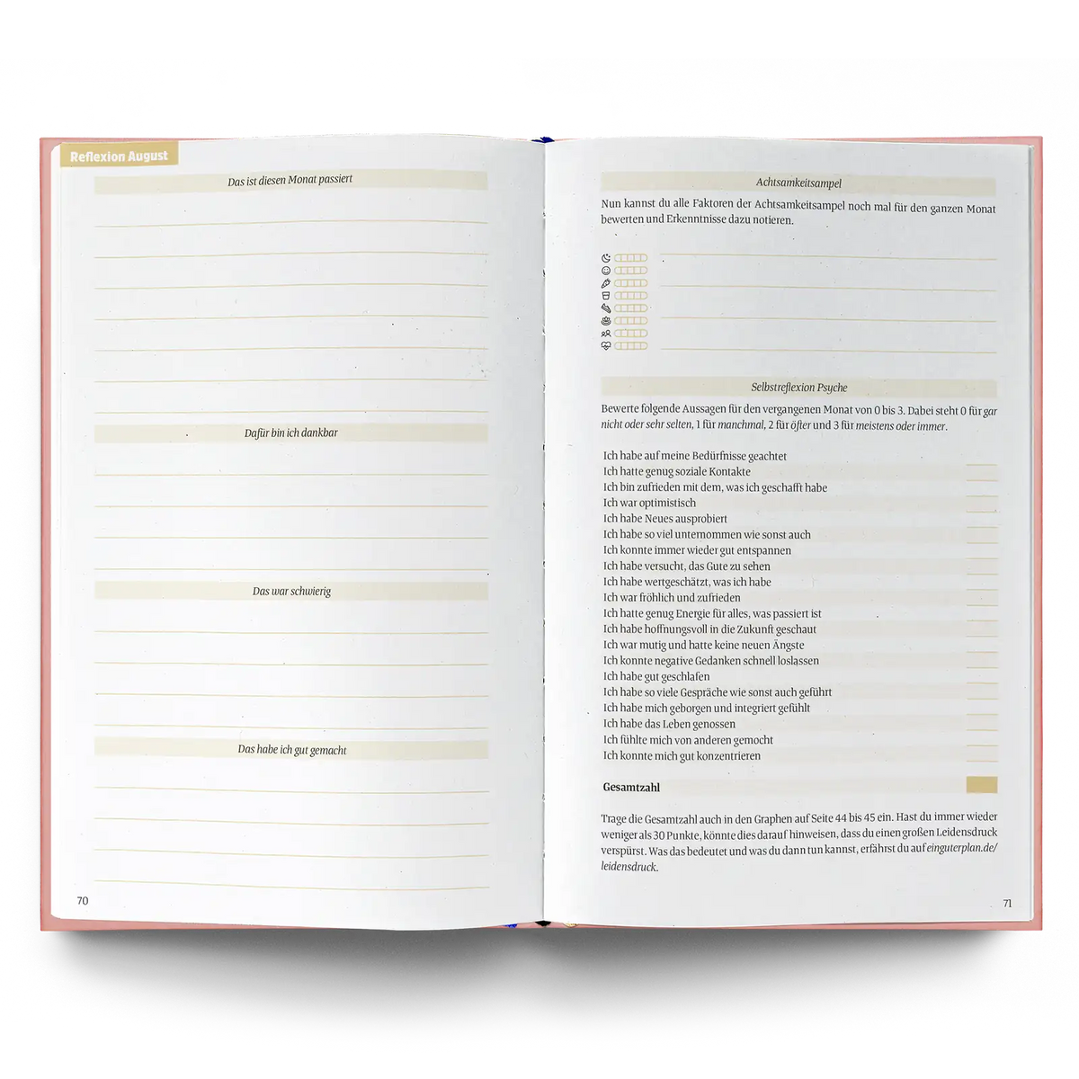 Ein Guter Plan - Achtsamkeitskalender EDU 26/27