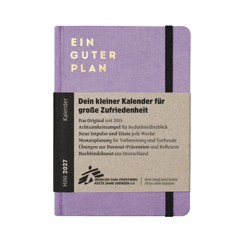 Ein guter Plan Kalender Mini 2027