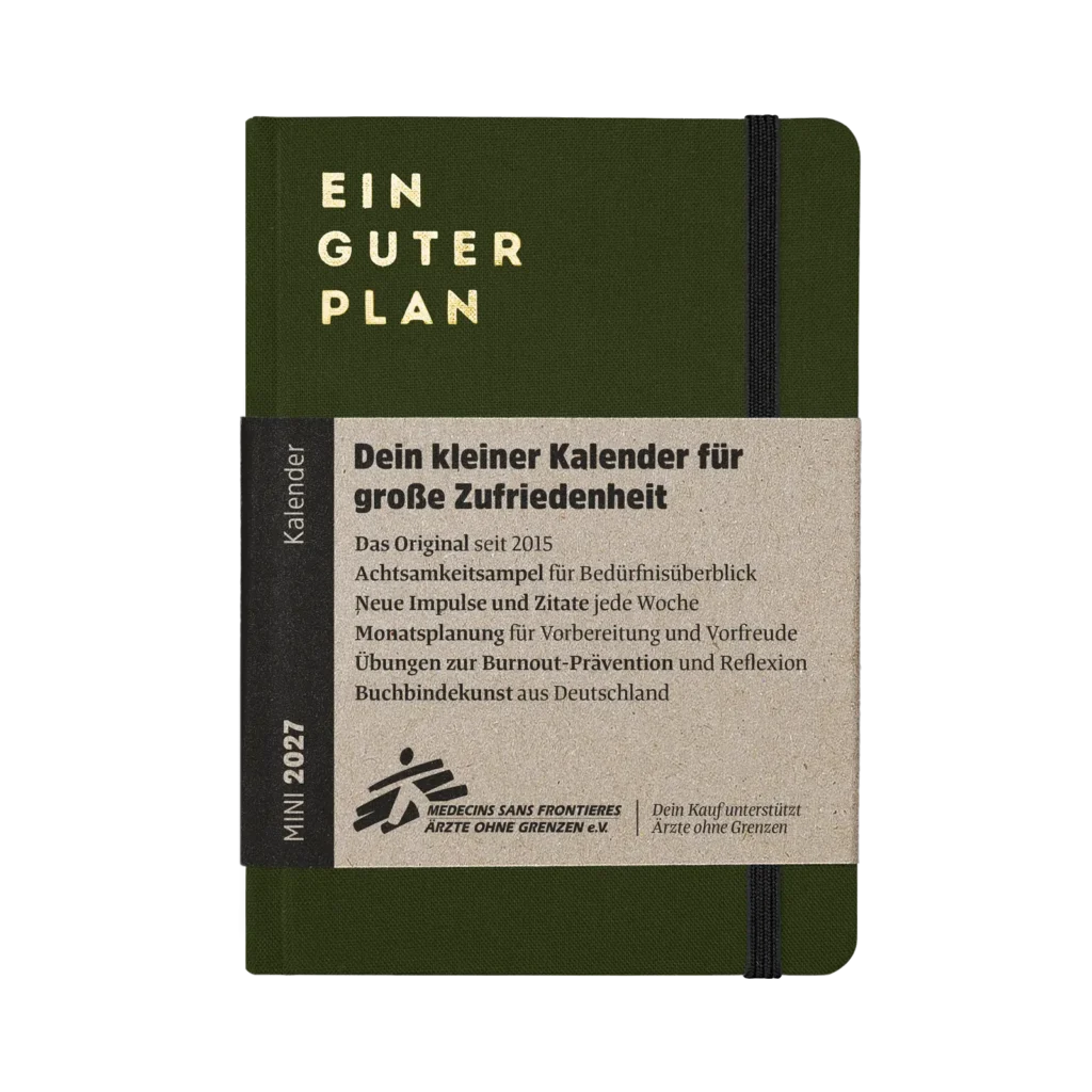 Ein guter Plan Kalender Mini 2027