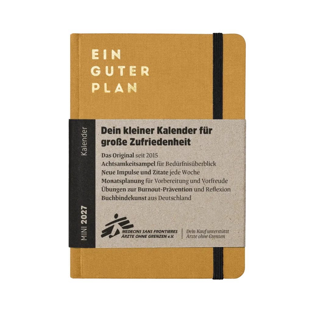 Ein guter Plan Kalender Mini 2027