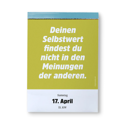 Ein Guter Plan Abreißkalender - Halbwegs Entspannt Durch 2027