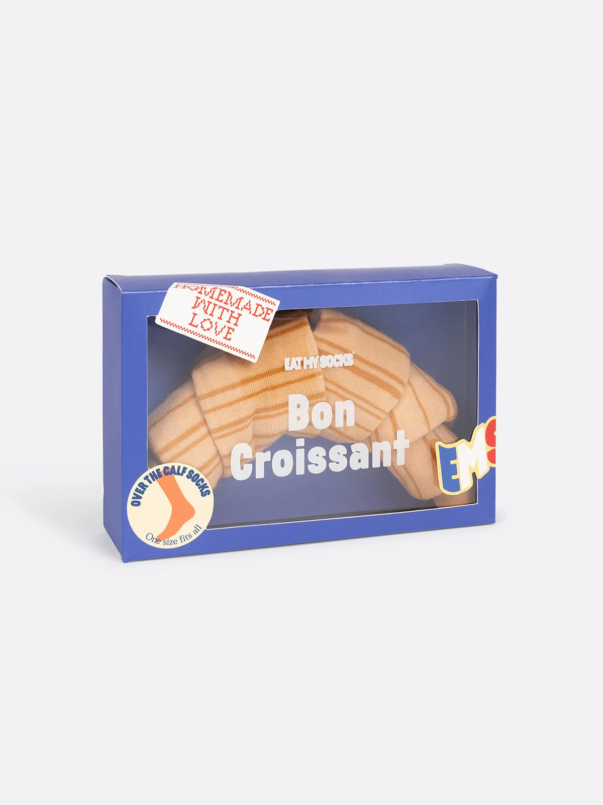 EAT MY SOCKS Geschenksocken „Bon Croissant“