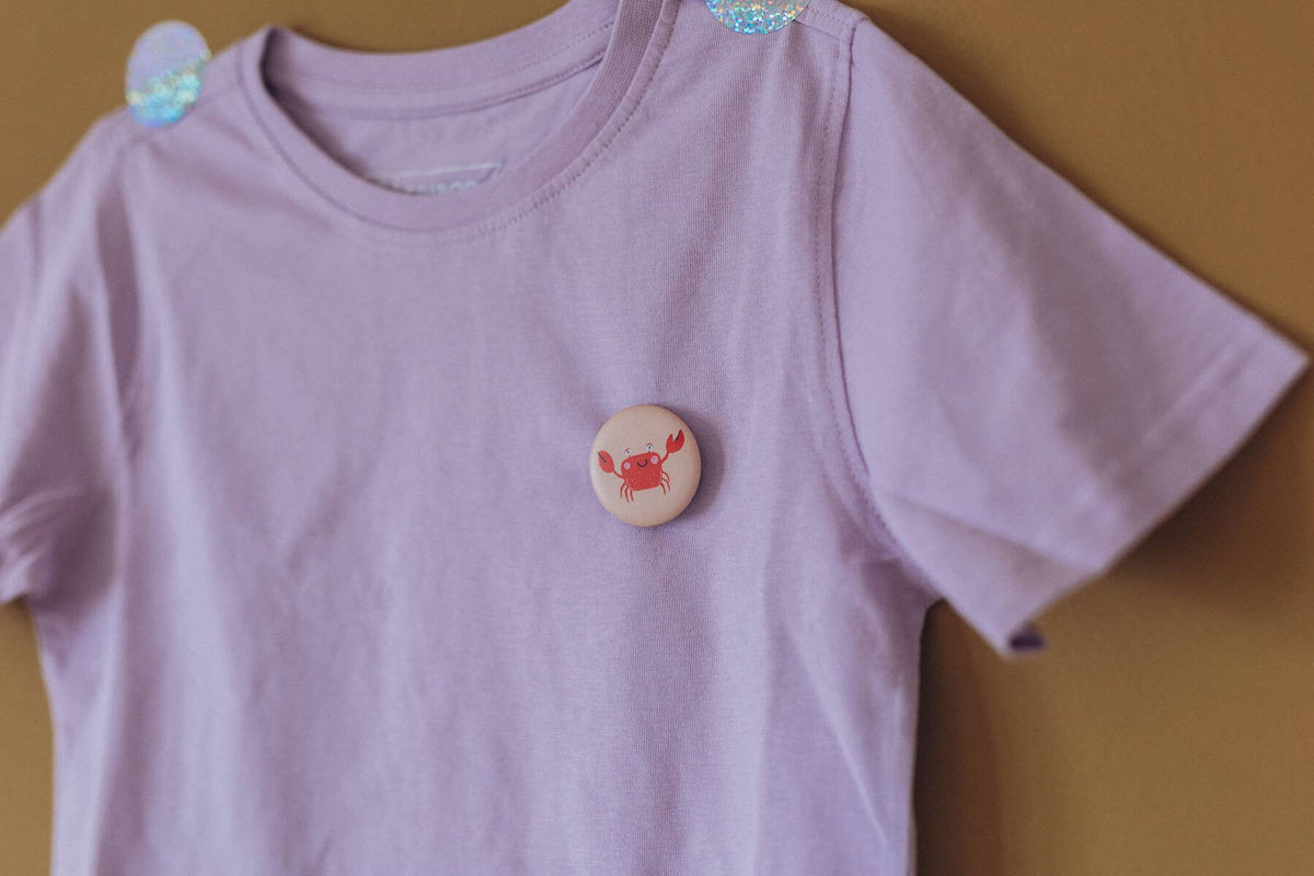 LieselsWicht Button Mit Affirmation - Gorilla - Ich Bin Stark