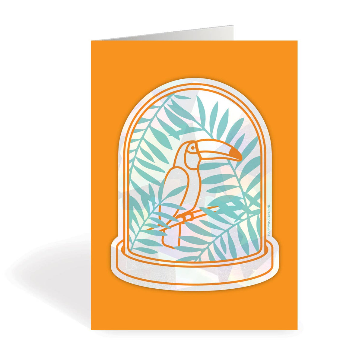 Happy Whatever - Rainbowmaker - Fenstersticker/Karte - Tukan