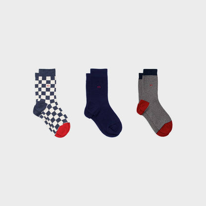 BillyBelt Herrensocken-Set - Fahrt zum Horizont