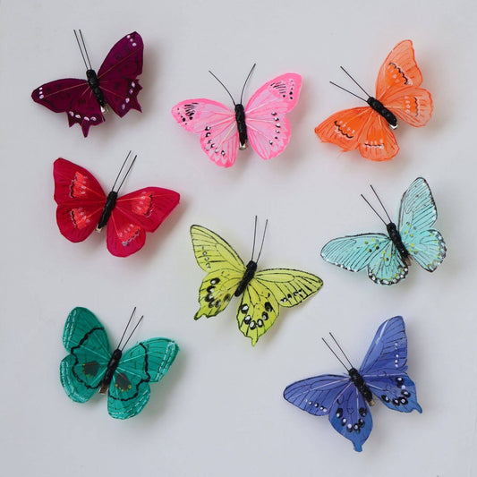 Bunter Deko-Schmetterling