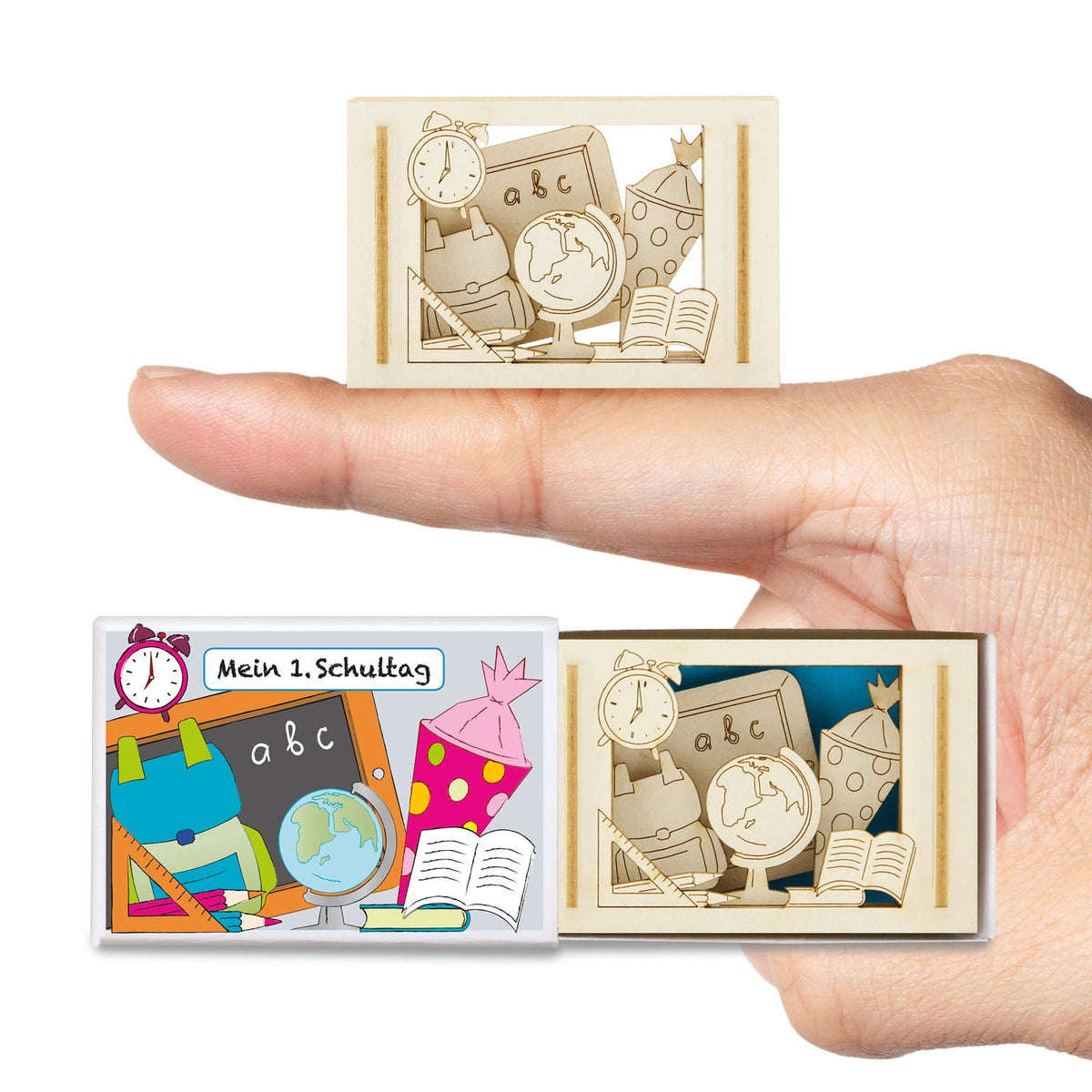 Schulanfang-Silhoubox S – Geschenkartikel