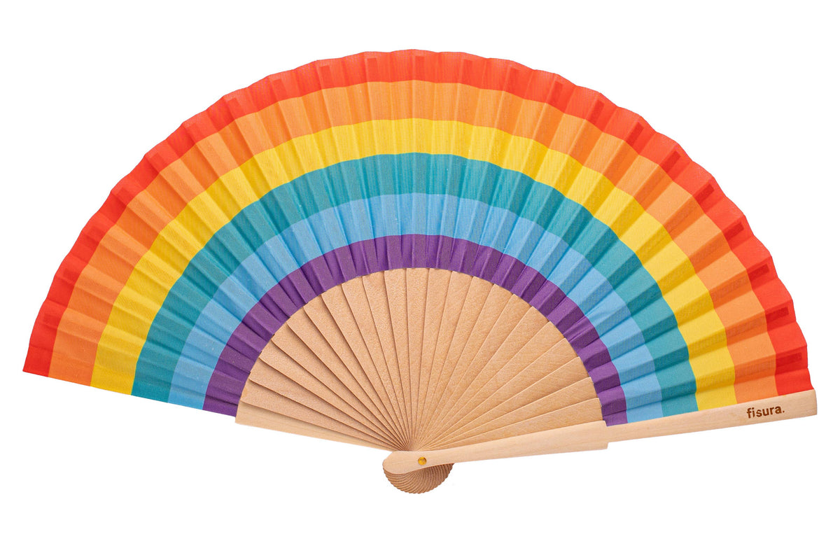 Fisura - Fächer „Rainbow“