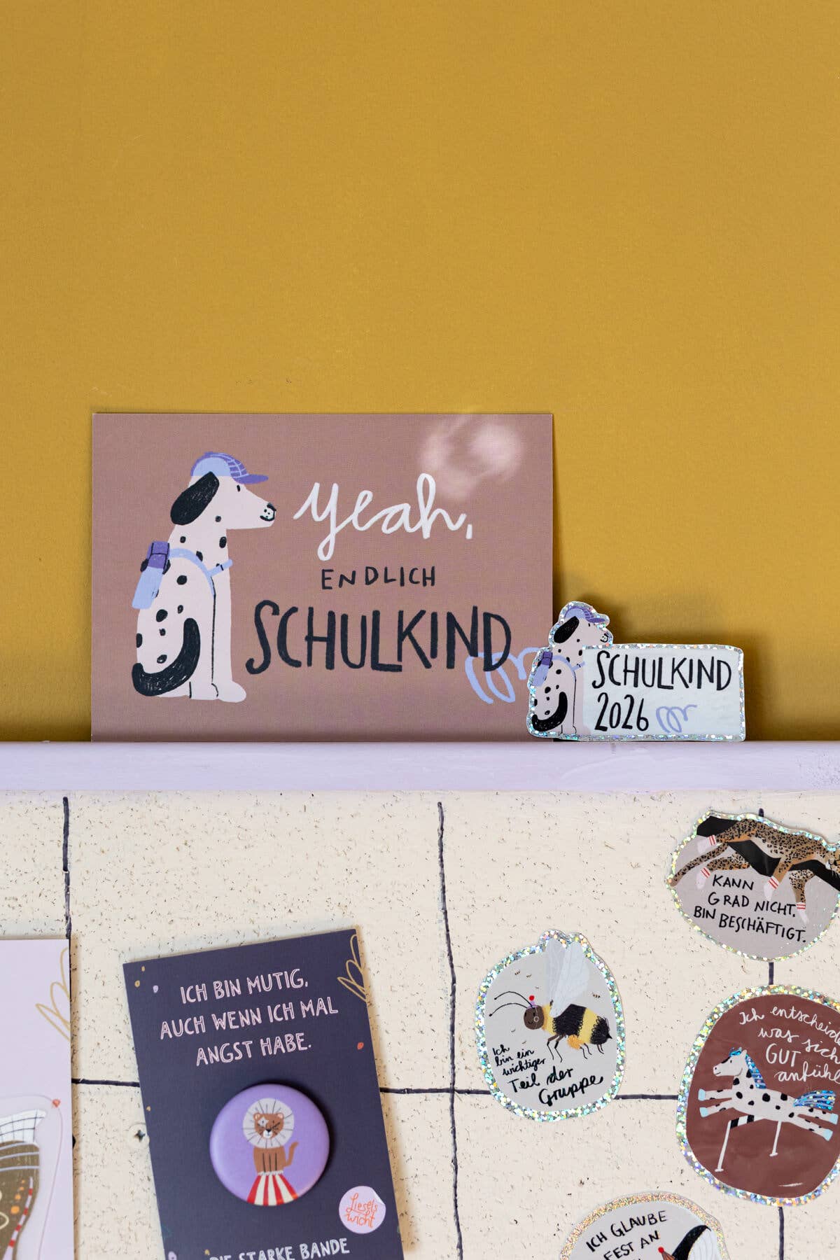 LieselsWicht Karte - Schulkind Hund