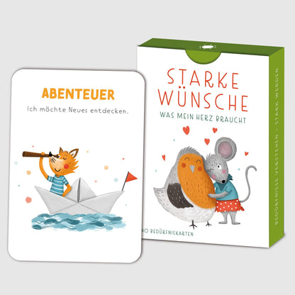 Rüsselfuchs „Starke Wünsche“ Bedürfniskarten für Kinder