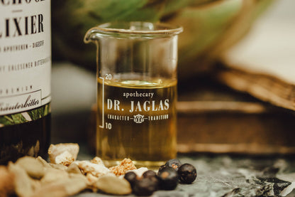 Dr. Jaglas Schnapps Gläser (+ Design Geschenkkarton), 6x2cl