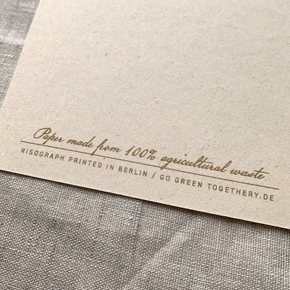 Postkarte / Schwein / Sau viel Glück