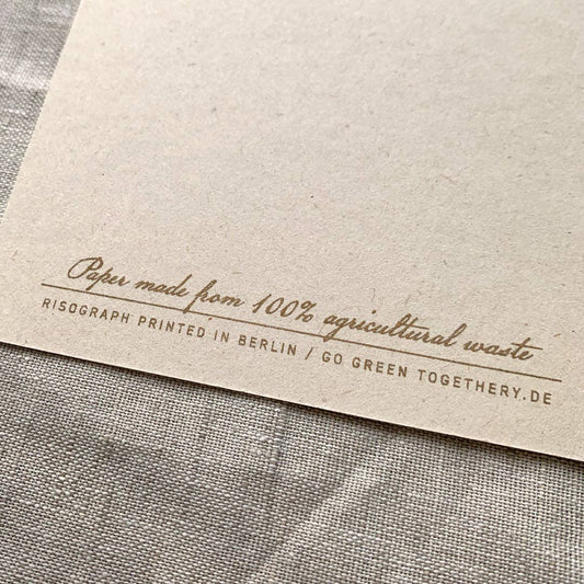 Postkarte / Schwein / Sau viel Glück