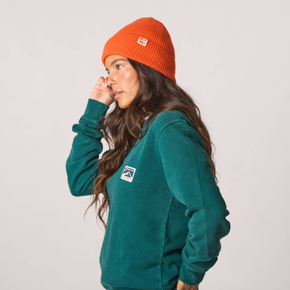 BillyBellt Beanie aus Lammwolle - Orange